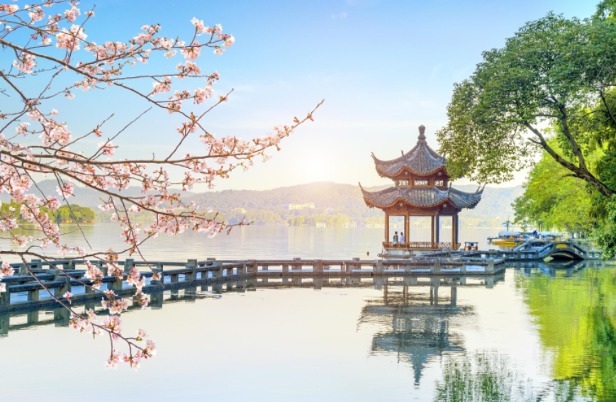 Hàng Châu – Hoa đào Trung Quốc bên Tây Hồ thơ mộng